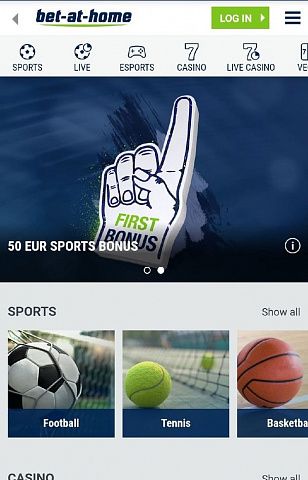 Bet at home minimum deposit